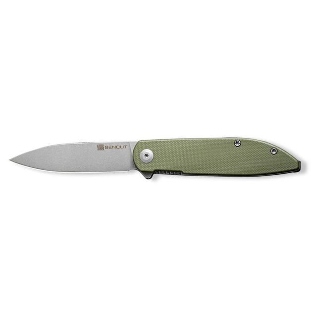 Ніж Sencut Bocll Stonewash Olive G10 (S22019-4) - изображение 1