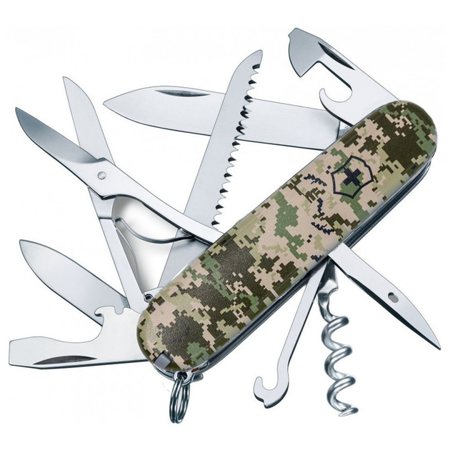 Ніж Victorinox Huntsman Army 91 мм Піксель (1.3713.3_W3940p) - зображення 2