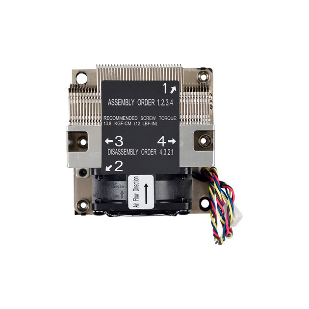 Кулер Supermicro SERVER ACC HEATSINK ACTIVE/SNK-P0086AP4 (SNK-P0086AP4) - изображение 3
