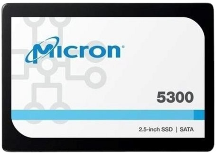 SSD dysk Micron 5300 Pro 3.84TB 2.5" SATAIII 3D NAND TLC (MTFDDAK3T8TDS-1AW1ZABYYT) - obraz 1