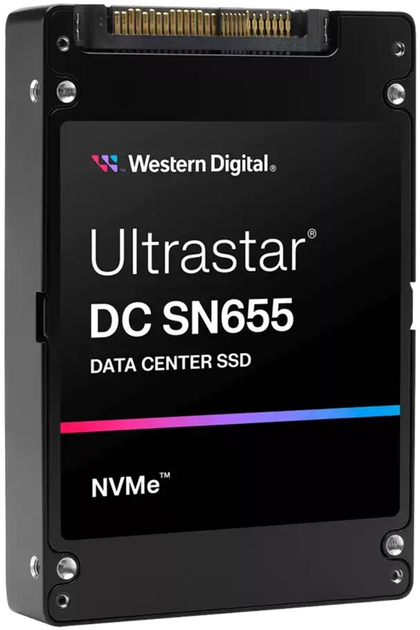 SSD dysk Western Digital Ultrastar SN655 WUS5EA138ESP7E1 3.84TB U.3 PCI Express 4.0 3D NAND TLC(0TS2458) - obraz 3