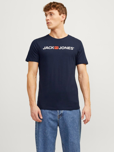 Футболка бавовняна довга чоловіча Jack & Jones 12137126-62038 S Navy Blazer від Rozetka на платформі USKIDKA Акція на Футболка бавовняна довга чоловіча Jack & Jones 12137126-62038 S Navy Blazer від Rozetka