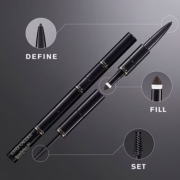 Kredka do brwi Estée Lauder Brow Microprecise Multitasker Cool Brown (887167608122) - obraz 4