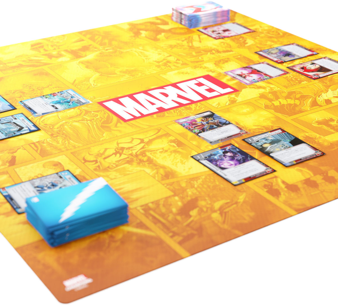 Ігровий килимок Gamegenic Marvel Champions помаранчевий гумовий (4251715412640) - зображення 3