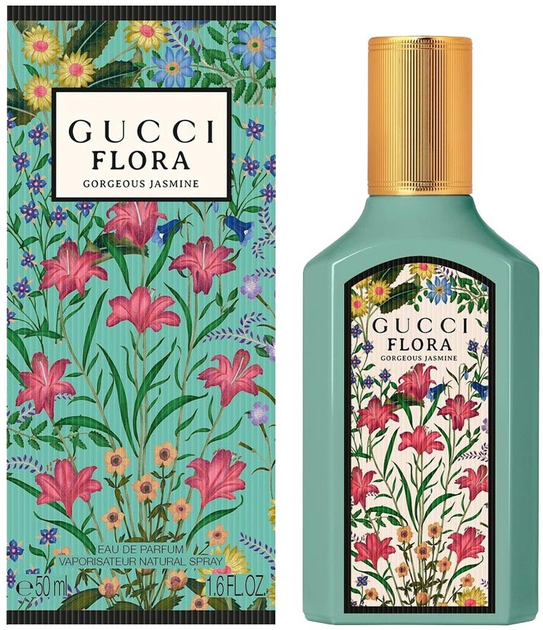 Woda perfumowana damska Gucci Flora Gorgeous Jasmine EDP W 50 ml (3616302968534) - obraz 1