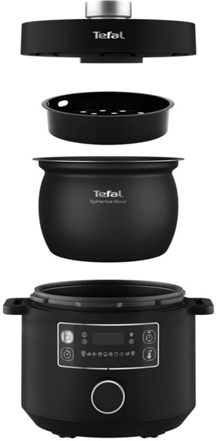 Мультиварка-скороварка Tefal Turbo Cuisine CY754830 (3045387245153) - зображення 3