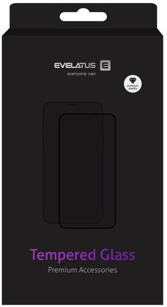 Захисне скло Evelatus 2.5D Full Cover Japan Glue Glass Anti-Static для Samsung Galaxy S23 Ultra Black (EVESAM23UGB) - зображення 1