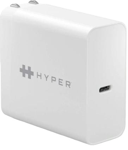 Ładowarka sieciowa HyperDrive USB Type-C White (6941921148133) - obraz 1