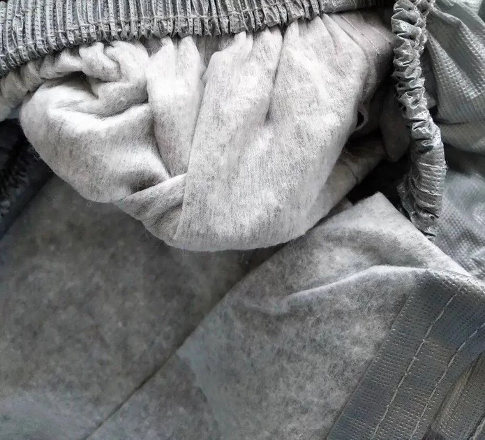 Тент автомобільний MILEX JEEP PEVA+PP Cotton XXXL сірий на позашляховик / джип / кросовер - Фото 2 Тент автомобільний MILEX JEEP PEVA+PP Cotton XXXL сірий на позашляховик / джип / кросовер - изображение 2
