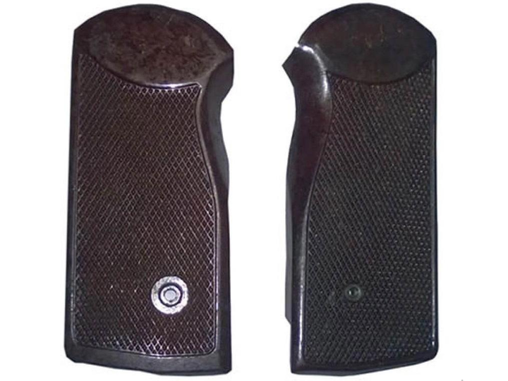 АПС Накладки на рукоятку для пистолета Стечкина коричневые - изображение 1