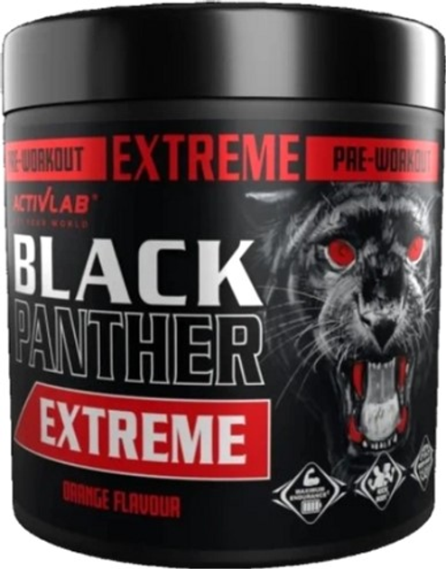 Kompleks przedtreningowy Activlab Black Panther Extreme Pomarańcza 300 g (5907368801735) - obraz 1