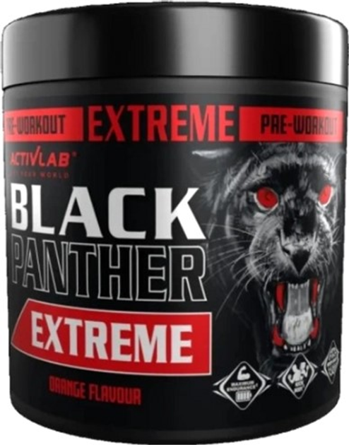 Передтренувальний комплекс Activlab Black Panther Extreme Апельсин 300 г (5907368801735) - зображення 1