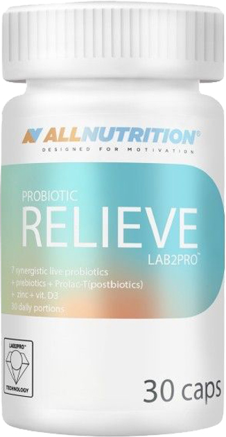 Probiotyk SFD Allnutrition Relieve Lab2pro 30 caps (5902837746944) - obraz 1