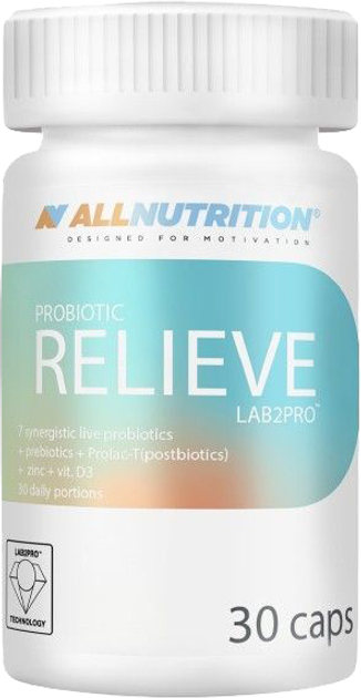 Пробіотик SFD Allnutrition Relieve Lab2pro 30 капсул (5902837746944) - зображення 1