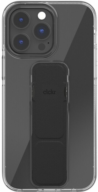 Etui plecki CLCKR Gripcase Transparent ALL do Apple iPhone 14 Pro Max Transparent/Black (4251993300233) - obraz 1