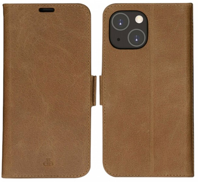 Чохол-книжка Dbramante1928 Copenhagen для Apple iPhone 14 Brown (5711428015730) - зображення 6