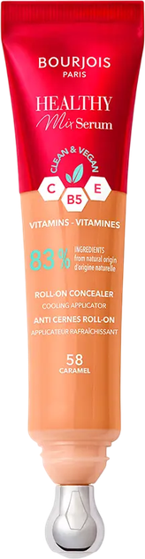 Консилер для обличчя Bourjois Healthy Mix Serum Liquido 58 Caramel 11 мл (3616305242198) - зображення 1