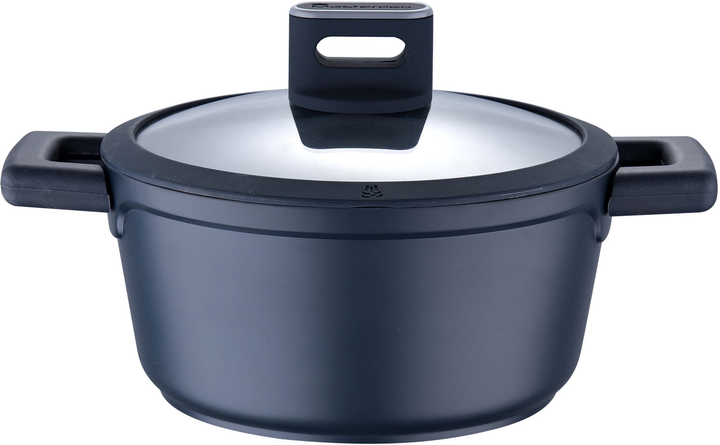 Кастрюля с крышкой MasterPro Indigo 20 см 1.3 л (BGMP-7978) 