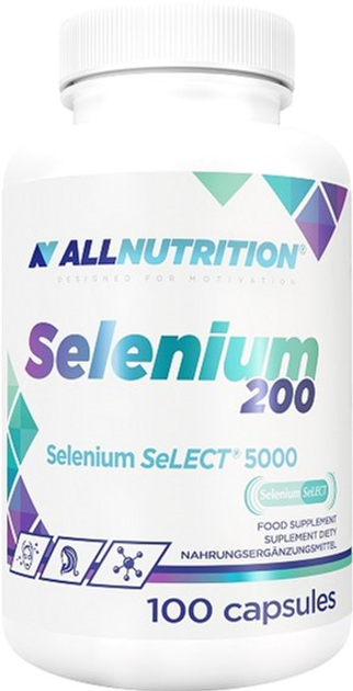 Selen SFD Allnutrition Selenium 200 100 caps (5902837743349) - obraz 1