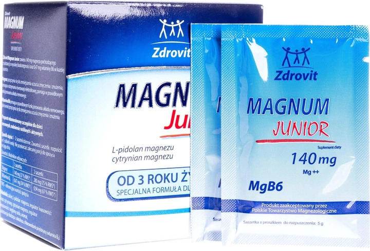 Вітамінно-мінеральний комплекс Zdrovit Magnum Junior 20 шт (5906204010577) - зображення 2