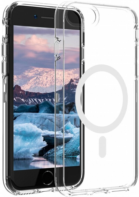Панель Dbramante1928 Iceland Pro MagSafe для Apple iPhone 7/8/SE 2020/SE 2022 Transparent (5711428015624) - зображення 1