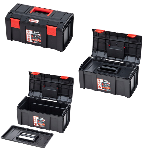 Набор ящиков для инструмента QBRICK REGULAR R-BOX SET: 19+16+13 (5901238253938) - Фото 2 Набор ящиков для инструмента QBRICK REGULAR R-BOX SET: 19+16+13 (5901238253938) - изображение 2