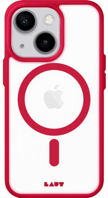 Etui plecki Laut Huex Protect do Apple iPhone 14 Plus Red (4895206931106) - obraz 1