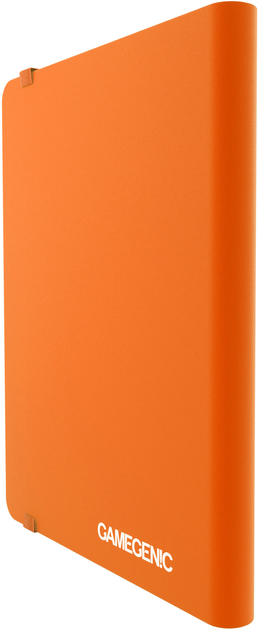 Альбом для карток Gamegenic Casual Album 18-кишень із застібкою на гумці Orange (4251715404393) - зображення 3