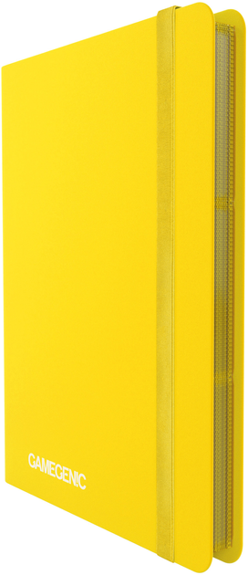 Альбом для карток Gamegenic Casual Album 18 кишень із застібкою на гумці Yellow (4251715404416) - зображення 2