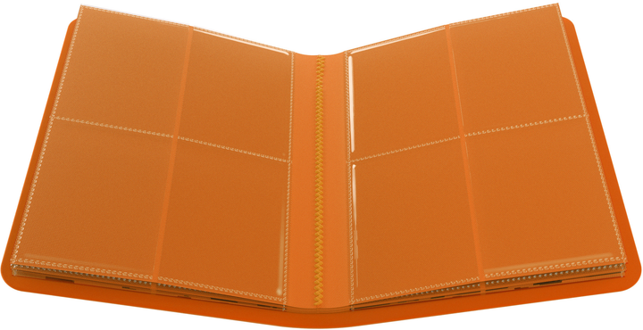 Альбом для карток Gamegenic Casual Album 8-кишень із застібкою на гумці Orange (4251715404577) - зображення 5