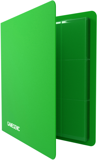 Album na karty Gamegenic Casual Album 24-Pocket zamykany na gumkę Green (4251715404676) - obraz 1