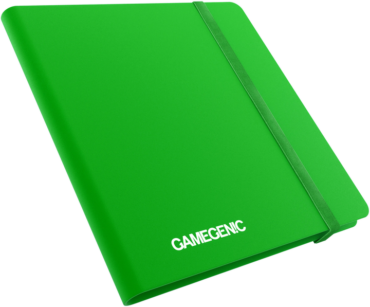 Альбом для карток Gamegenic Casual Album 24-кишень із застібкою на гумці Green (4251715404676) - зображення 5