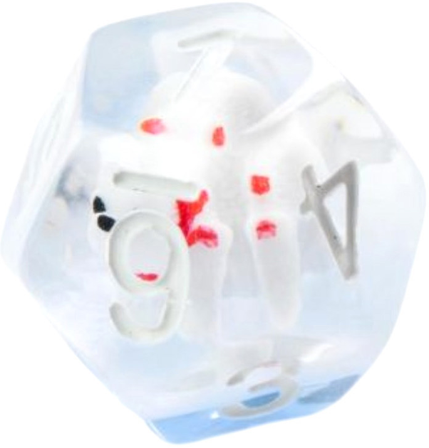 Набір кубиків Gamegenic Embraced Series Polar Bear для рольових ігор 7 шт (4251715404850) - зображення 5