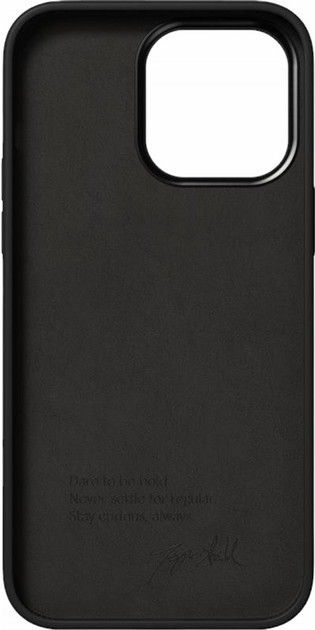Etui plecki Nudient Bold Case do Apple iPhone 14 Pro Max Charcoal Black (7350143298349) - obraz 2