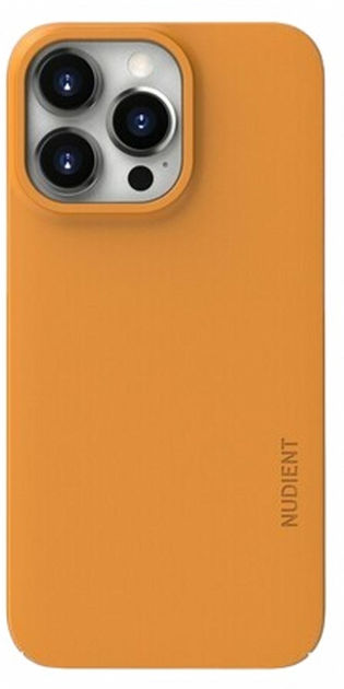 Etui plecki Nudient Thin Case V3 do Apple iPhone 13 Pro Yellow (7350116854121) - obraz 1