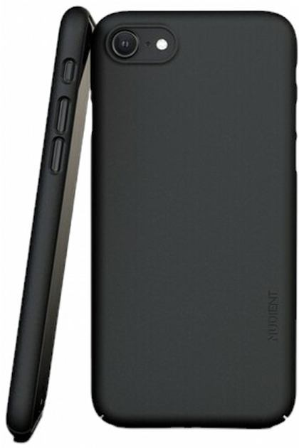 Etui plecki Nudient Thin Case V3 do Apple iPhone 6/6S/7/8/SE 2020/SE 2022 Ink Black (7350110000586) - obraz 2