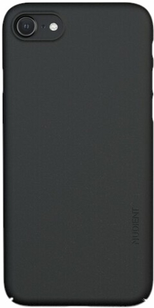 Etui plecki Nudient Thin Case V3 do Apple iPhone 6/6S/7/8/SE 2020/SE 2022 Ink Black (7350110000586) - obraz 1