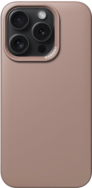 Etui plecki Nudient Thin MagSafe do Apple iPhone 15 Pro Dusty Pink (7340212985416) - obraz 1