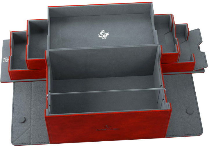 Карткова коробка Gamegenic Games' Lair 600+ Convertible Red (4251715410424) - зображення 1