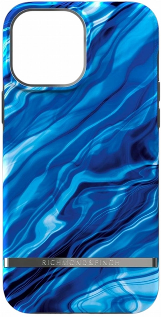 Панель Richmond & Finch Blue Waves для Apple iPhone 13 Pro Blue (7350111355852) - зображення 1