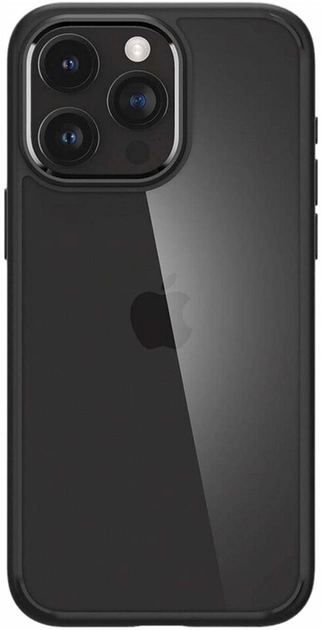 Панель Spigen Crystal Hybrid для Apple iPhone 15 Pro Max Matte Black (8809896747585) - зображення 1
