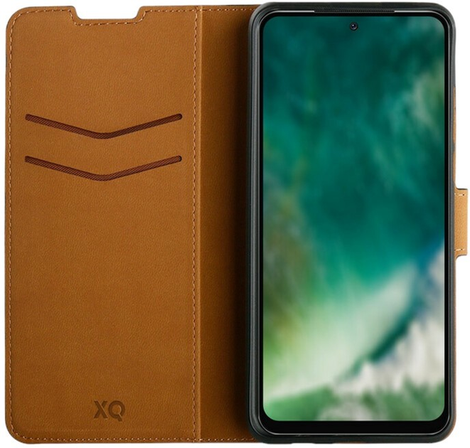 Etui z klapką Xqisit Slim Wallet do Xiaomi Redmi Note 11s 4G Black (4029948216577) - obraz 1