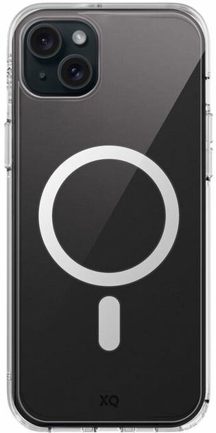Панель Xqisit Antishock для Apple iPhone 15 Clear (4029948227566) - зображення 1