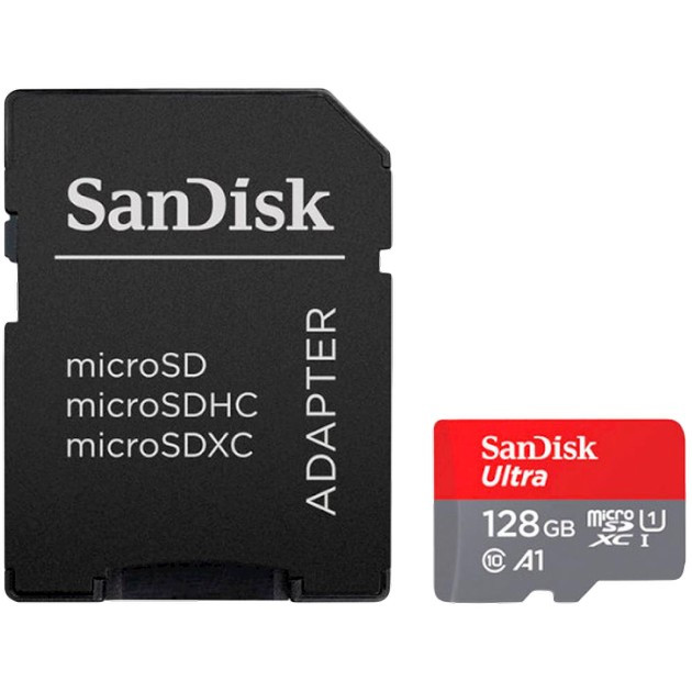 Карта памяти microSDXC SanDisk Ultra 128Gb class 10 A1 (140Mb/s) SDSQUAB-128G-GN6IA - изображение 3