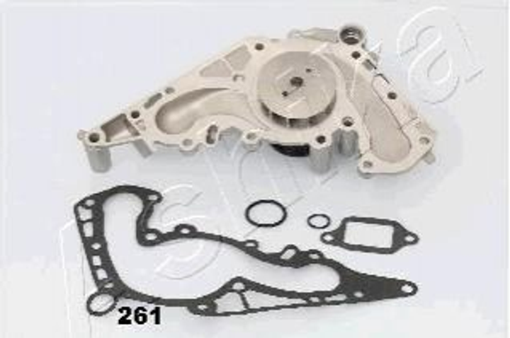 Водяний насос Ashika 3502261 Lexus GS, LS; Toyota Land Cruiser 1610050023, 1610059276, 1610050020 - зображення 2