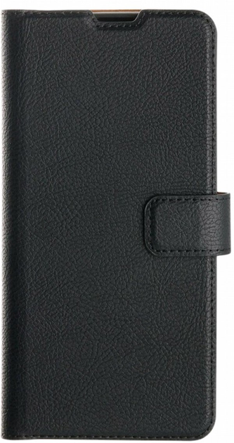 Etui z klapką Xqisit Slim Wallet Selection do Xiaomi 12 Lite Black (4029948220536) - obraz 1