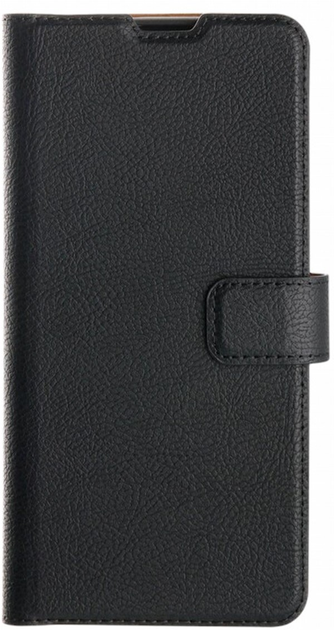Etui z klapką Xqisit Slim Wallet Selection do Samsung Galaxy A25 5G Black (4029948106373) - obraz 1