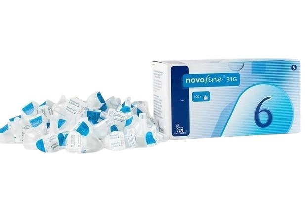 Иглы для инсулиновых шприц-ручек Новофайн 6 мм - Novofine 31G, поштучно (фасовка по 25 шт.) - изображение 2