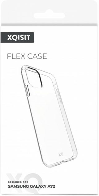 Etui plecki Xqisit Flex Case do Samsung Galaxy A72 Clear (4029948104560) - obraz 2