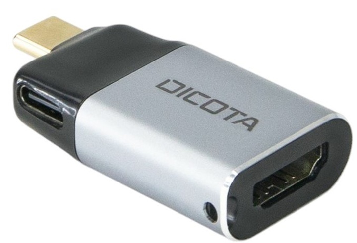 Adapter Dicota USB Type-C - HDMI Silver (7640239421240) - obraz 2